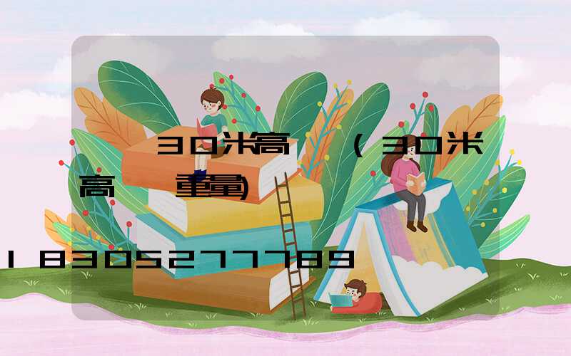 黃岡30米高桿燈(30米高桿燈重量)